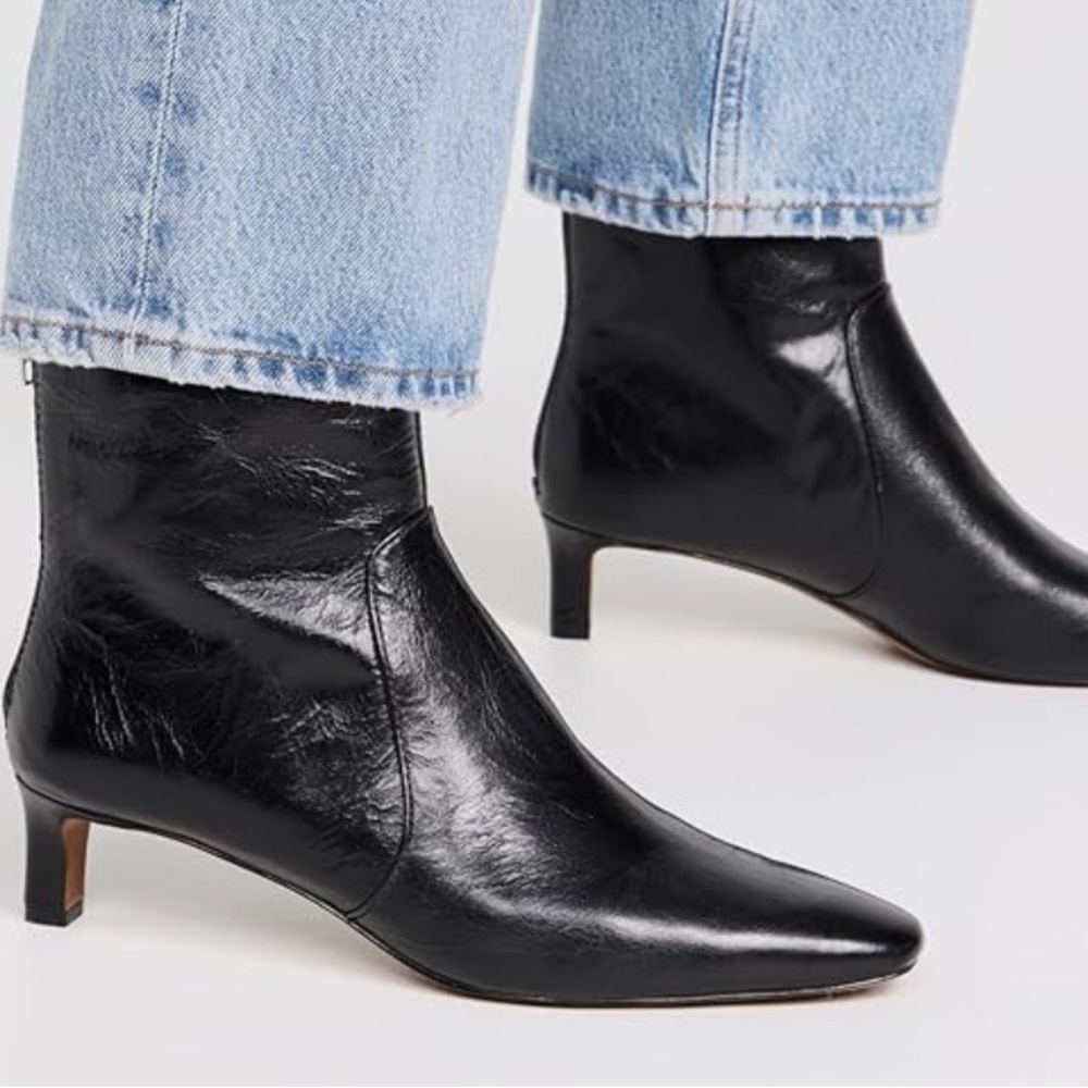 Madewell Dime Boots Crinkle